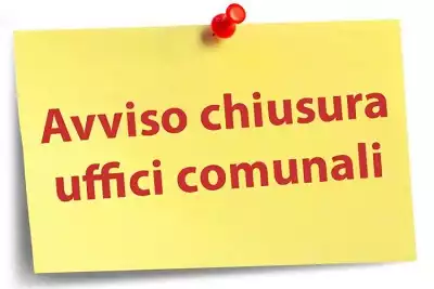 Leggi di più su Chiusura uffici comunali martedì 27 maggio 2025